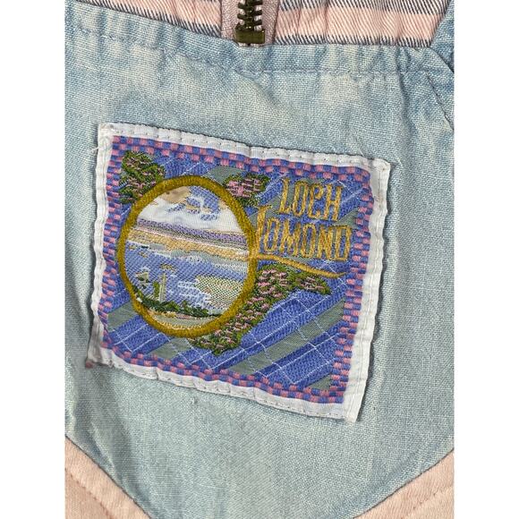 Euro Joy Vintage Women's Pull Over Sweatshirt Size 24/26 Loch Lomond 80s - Picture 3 of 9